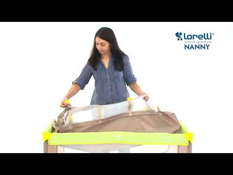 Манеж Lorelli NANNY 2 LAYERS PLUS