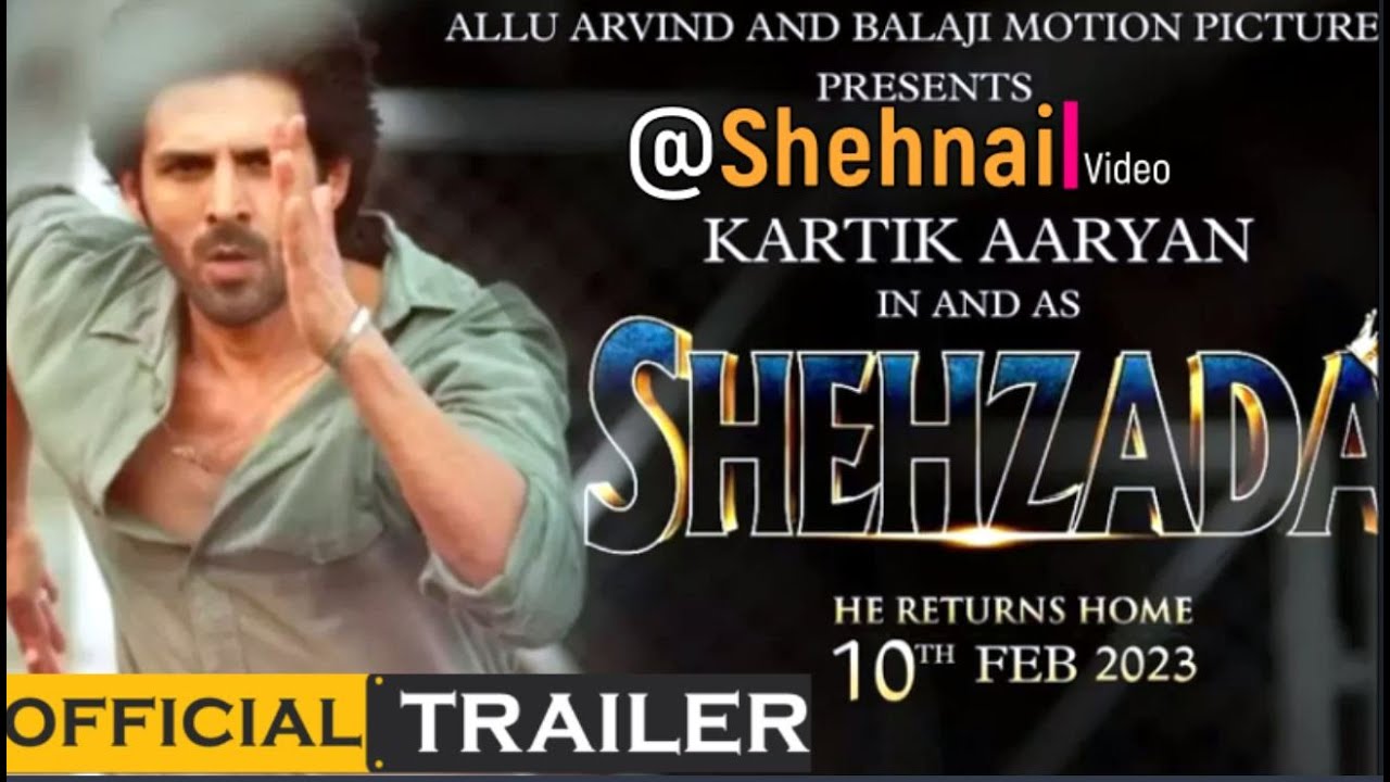 Shehzada | Shehzada First Look | Kartik Aaryan, Kriti Sanon | Shehzada Movie 2023 