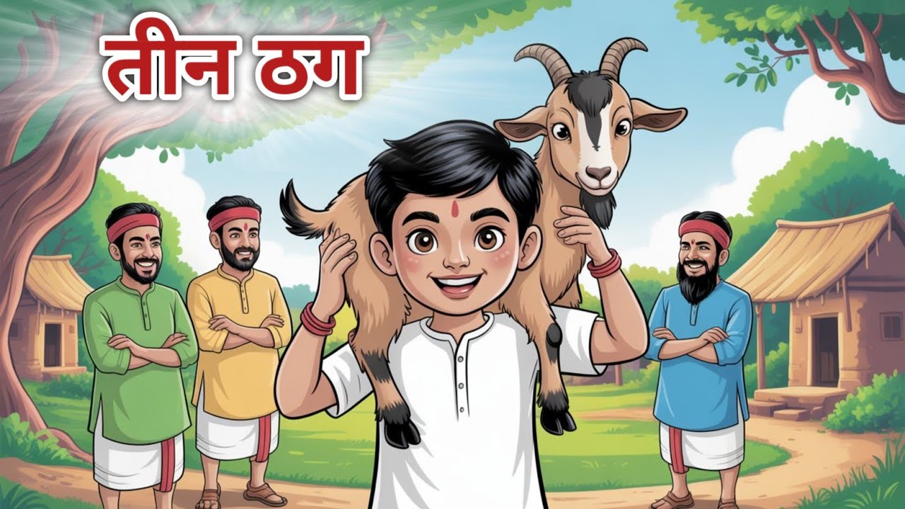 तीन ठग | three thugs | hindi moral story | fairy tales | hindi kahaniya | moral story |