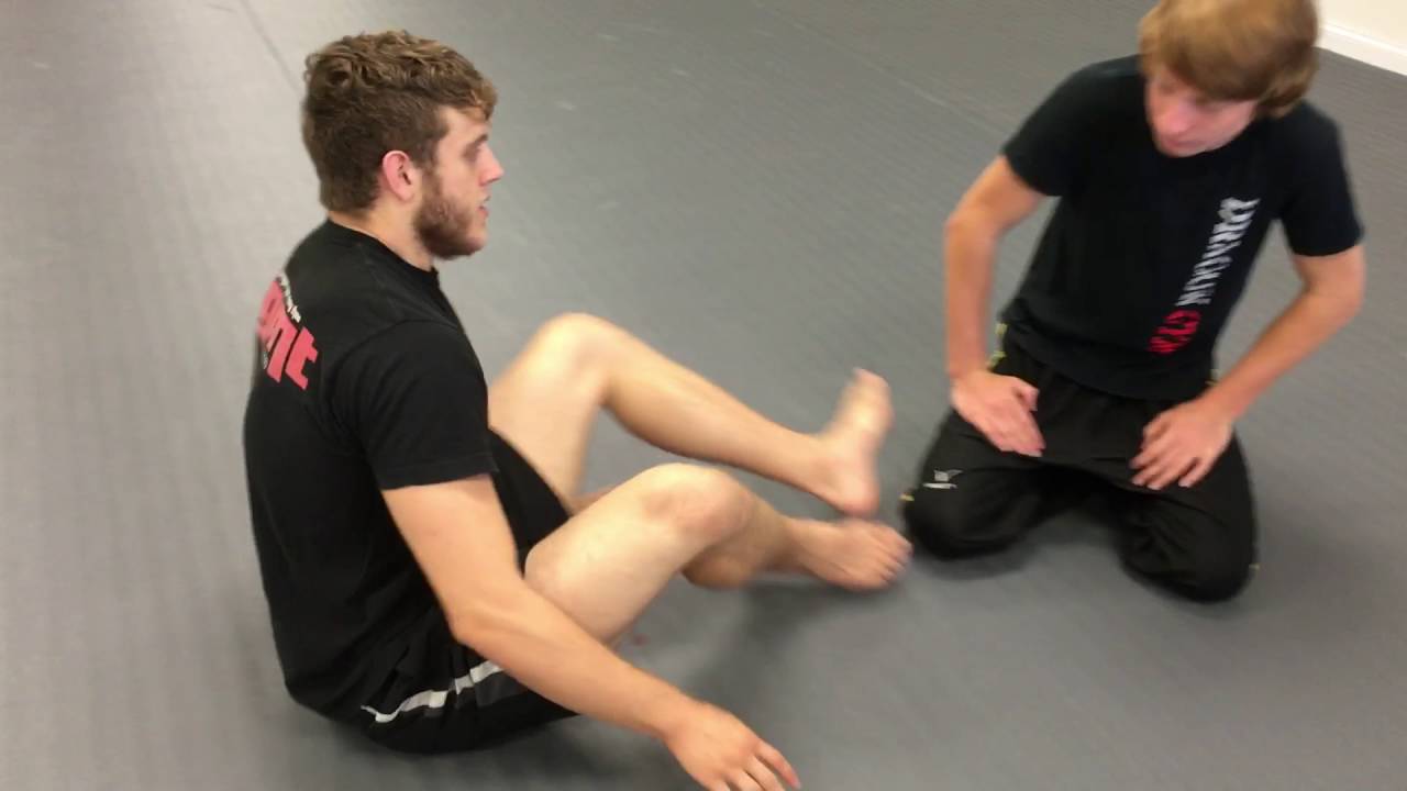 BJJ basics Triangle Choke from Guard Brazilian Jiu Jitsu Classes in