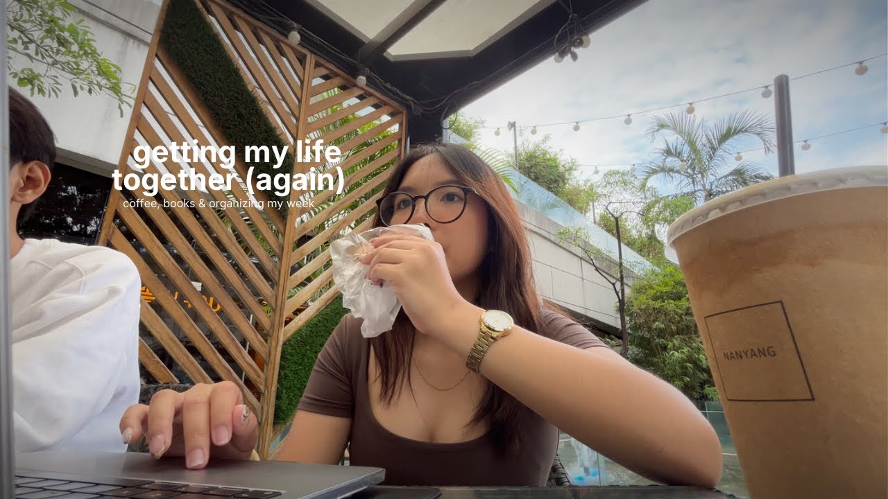 life lately ✿ sunday class, bookstore runs & u-week prep