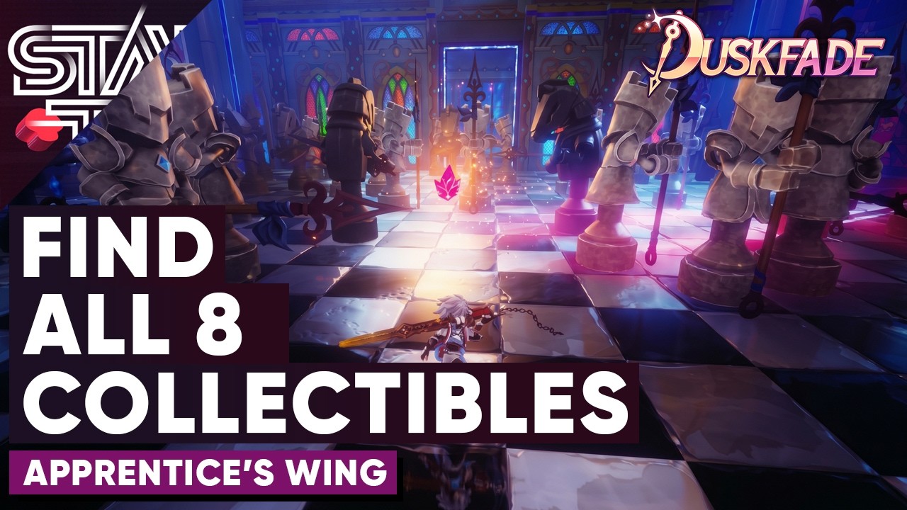 All 8 Collectibles - Apprentice's Wing - Duskfade