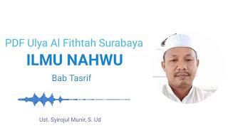 #2. Nahwu Bab Tasrif PDF Ulya Al Fithrah Surabaya || Ust. Syirojul Munir S. Ud