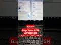Solusi gagal input NISN PDSS 2025 ternyata mudah!   https://youtu.be/phmoXdQyI4Y?si=ukr0LmKP9yuafzWE