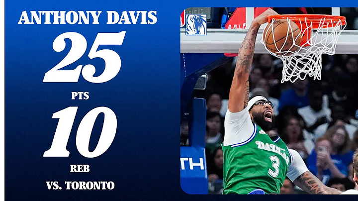 Anthony Davis (25 PTS 10 REB) vs. Toronto Raptors | October 26, 2025