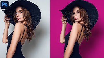 Change Background Color In Photoshop | 1 Minute Tutorial