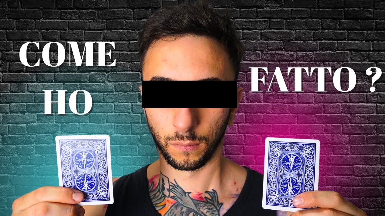SEMBRA IMPOSSIBILE... MA FUNZIONA SEMPRE!!! ( impossible card trick TUTORIAL)