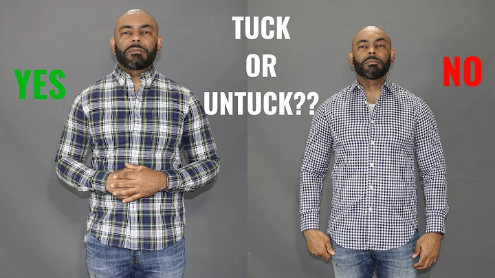 How To Know When To Tuck Your Shirt/Tuck Vs. Untucked Shirt - DayDayNews