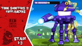 Toon Shooters 2: Freelancers - Stage 1-3 Android / IOS Gameplay screenshot 5