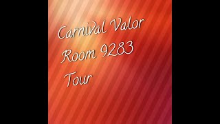 Tour of Room 9283 on the Carnival Valor
#carnival
#room
#cabin by Clocked Out Travels 863 views 2 years ago 1 minute, 54 seconds