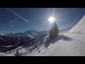 Saint gervais mont blanc ski mont joux hiver 2018