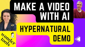 Hypernatural AI in Action: How to make a quick video with AI as a creative assistant