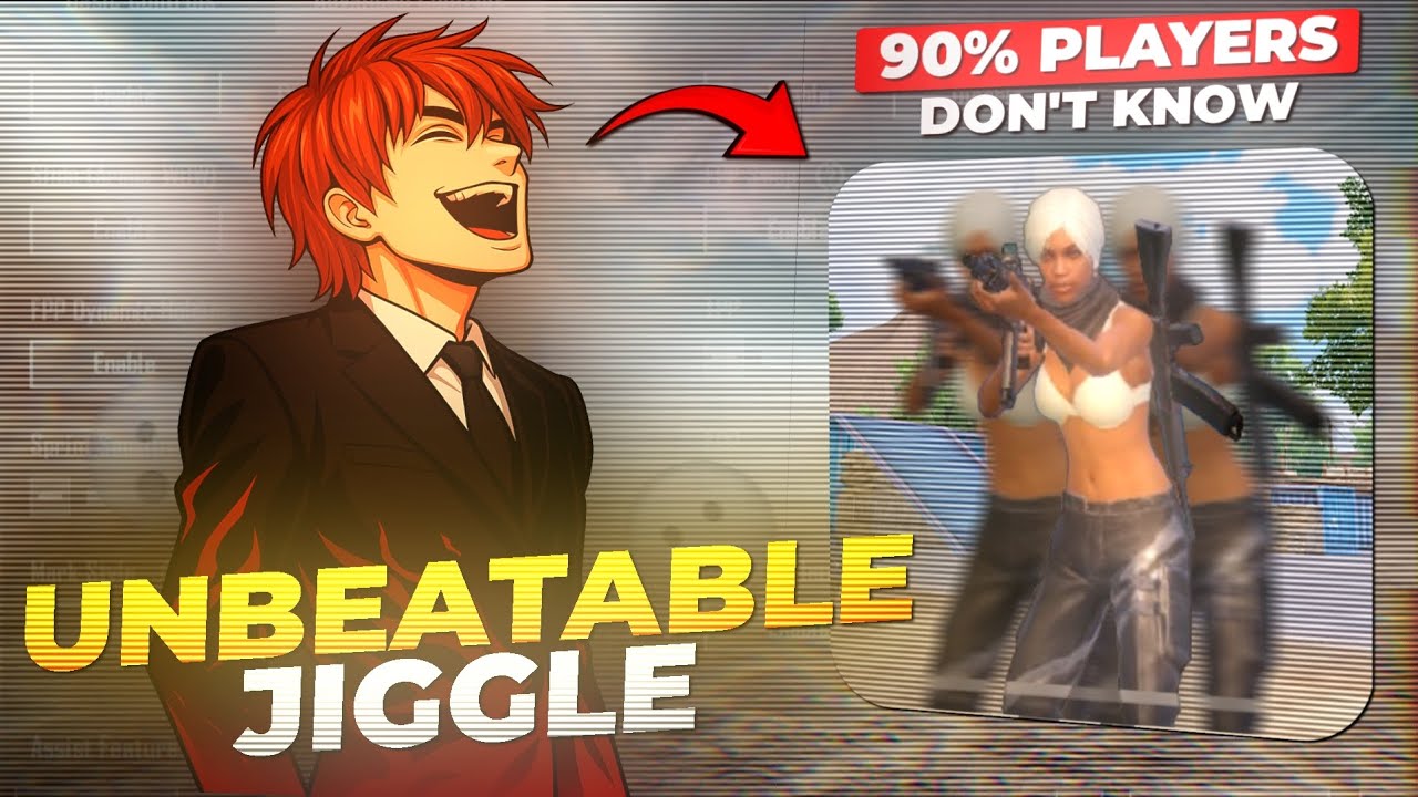 Secret Jiggle Technique To Become Close Range God ☠️ | Movement & Jiggle Tips