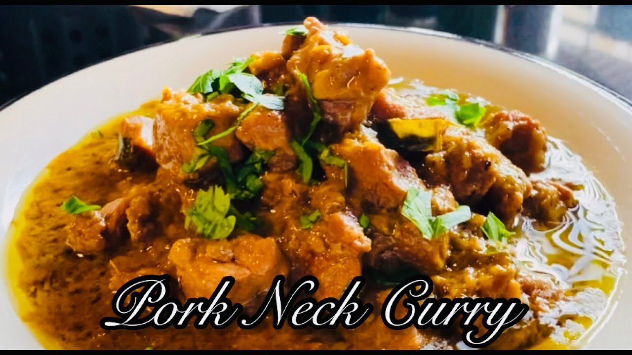 Easy Pork Neck Curry Recipe YouTube
