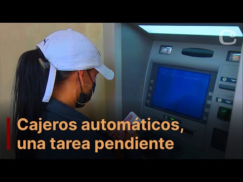 Cajeros automáticos, una opción distante de las expectativas