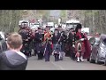 Massed Pipes and Drums (1) - Dunrobin Castle 27th April 2019
