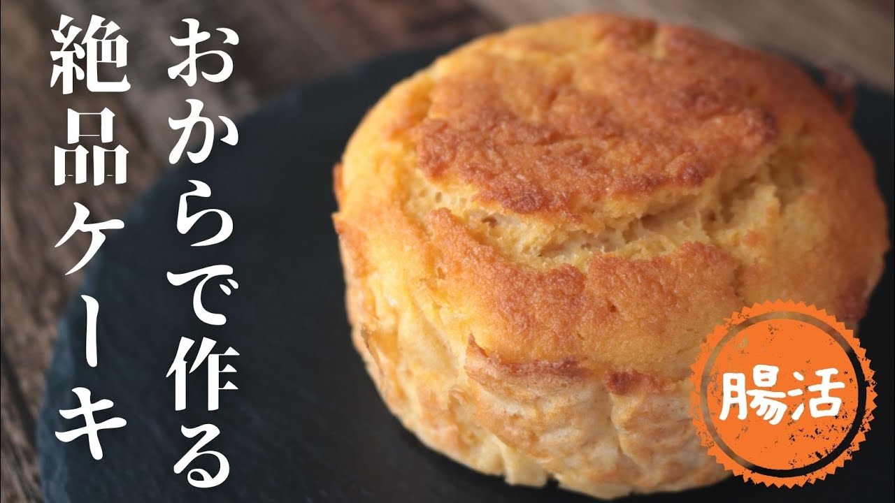 生おからケーキ【食物繊維】【タンパク質】