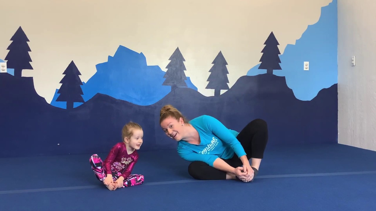 Preschool Gymnastics - Intro to Cartwheels and Down in the Jungle