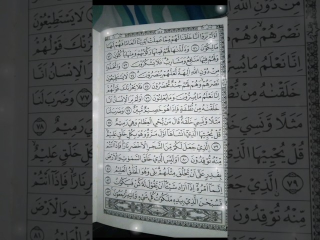 Alqur'an surat yasiin #dakwah #islami #populer #qur'an class=
