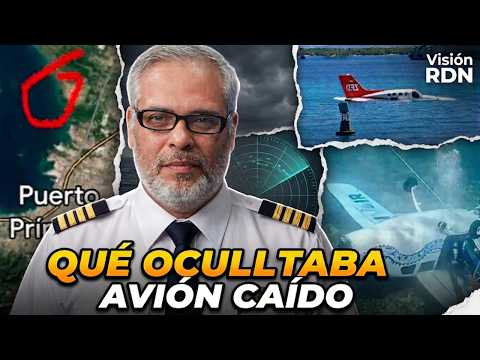 ¿Qué OCULTABA el avión que CAYÓ en EL MAR DE HAITÍ” con matricula Dominicana