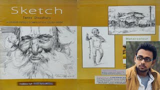 Sketch (A UNIQUE PENCIL SKETCH STUDY BOOK) Artist- Tanoy choudhary