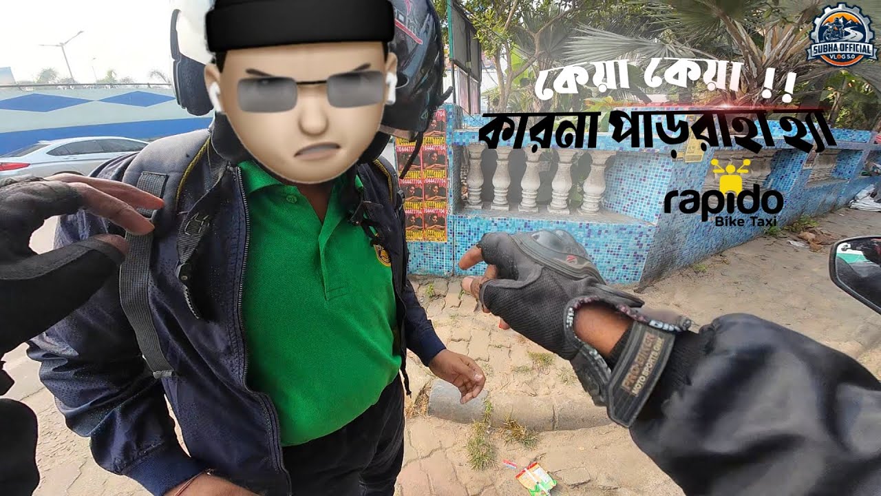 Rapido / Uber Bike Taxi Kolkata | Passenger Ride Experience 