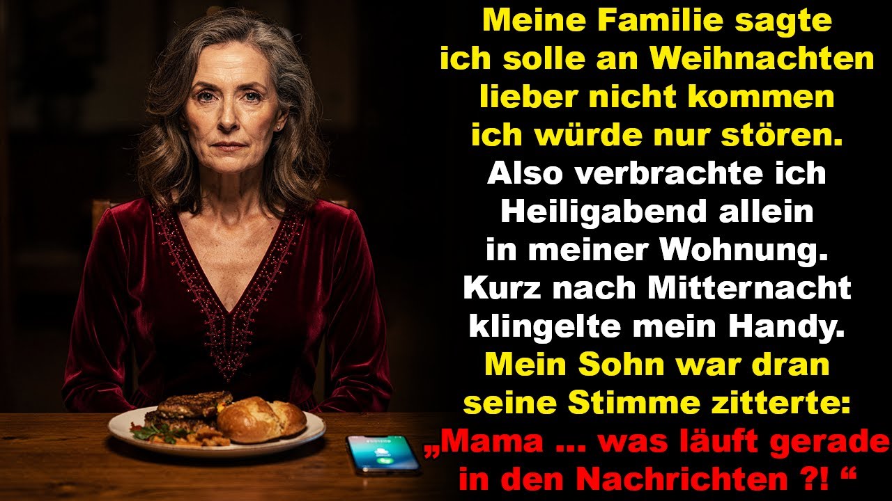 Zu Weihnachten durfte ich nicht kommen –einen Tag später erfuhr mein Sohn, dass ich Milliardärin bin