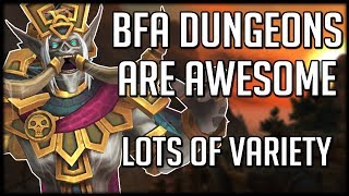 Preview Of All Bfa Dungeons - They Are Awesome Wow Battle For Azeroth