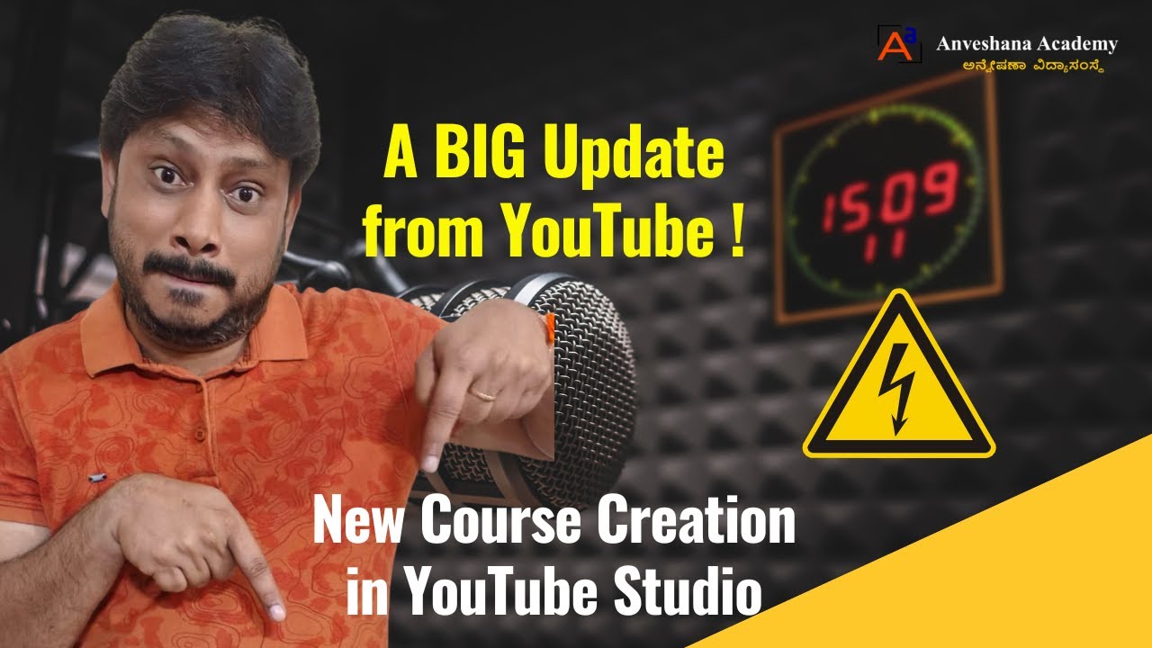 New Course Creation in YouTube Studio | A Big Update! - YouTube