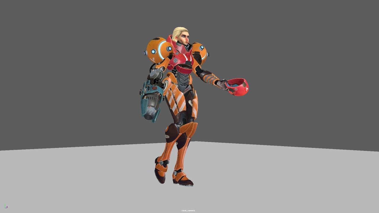 Samus Rig Samus Rig - Walk Cycle 3/4 View - YouTube