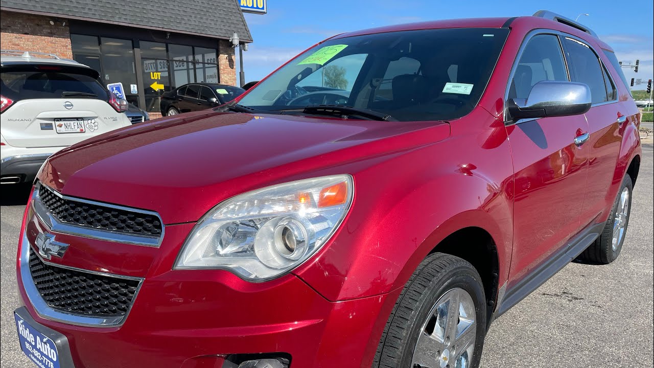2015 Chevrolet Equinox LTZ, 5 Passenger, AWD, 2.4 4cyl, leather