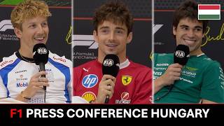 Download Lagu F1 Pre-Race Press Conference – Leclerc, Lawson \u0026 Stroll | Hungarian GP 2025! MP3 Download Lagu F1 Pre-Race Press Conference – Leclerc, Lawson \u0026 Stroll | Hungarian GP 2025! MP3