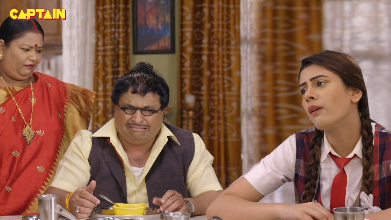 इलायची ने अपने पिता के लिये बना दिया यह कैसा खाना || Jijaji Chhat Per Hai || E.P. 121