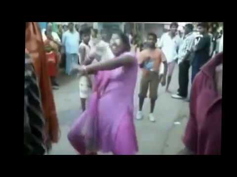 Tamil Aunty Street Dance  Semma Kuthu Dance  Funny Videos