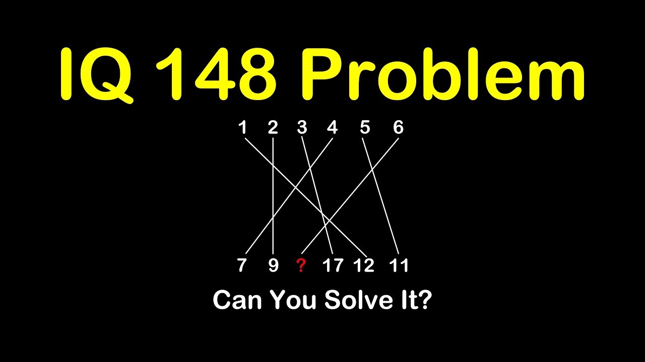 DIFFICULT Puzzle That Only IQ 148 or Higher Can Solve (Problem #47