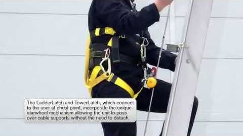 Latchways TowerLatch and LadderLatch devices for Vertical Fall Protection Systems
