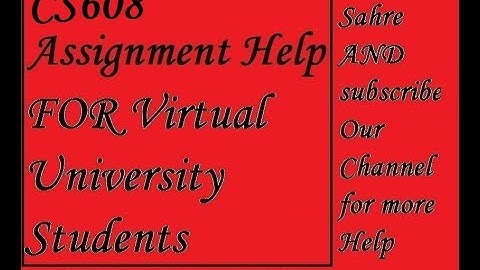 CS608 assignment Idea solution due date 25 may 2017
