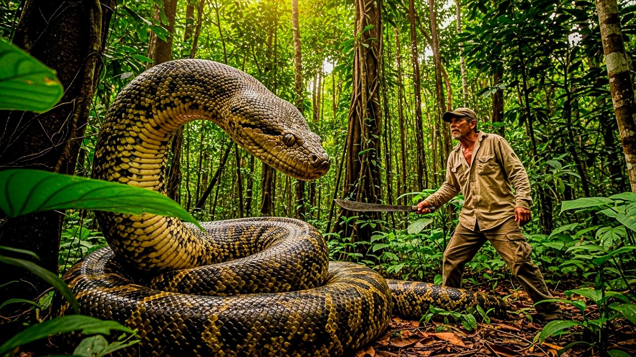 Ele foi Alertado para Não Rever a Cobra Gigante que Ele Salvou, o Que Ela Fez é Chocante