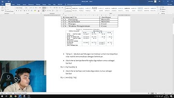 TUGAS SPK Metode SAW