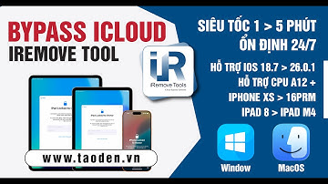 Hướng dẫn Bypass iCloud bằng iRemove Tools Hỗ trợ trên Mac và Win