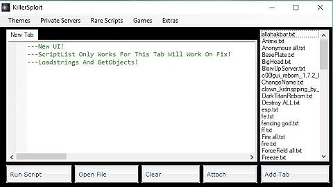 [✔✔*NEW*✔✔]  😍😍😍EXPLOIT😍😍😍💸💸 KILLERSPLOIT 💸💸SOOOO *OP AF* FULL LUA AND VERY STABLE EXE
