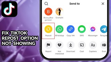 How To Fix TikTok Repost Option Not Showing