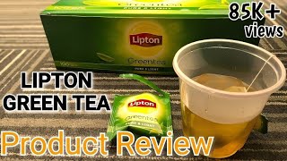 ग्रीन टी कैसे बनाए | Lipton Green Tea Review in Hindi | How to Make Lipton Green Tea