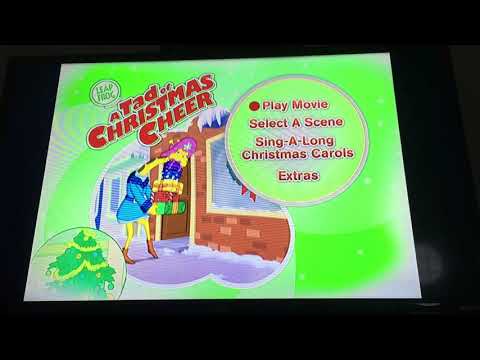 Opening to LeapFrog A Tad Of Christmas Cheer 2007 DVD