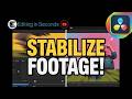 How to Stabilize Footage in DaVinci Resolve | DaVinci Resolve Tutorial