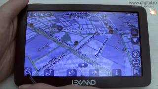 Video Видеообзор GPS-навигатора Lexand ST-610 (author: DigitalRuTv)
