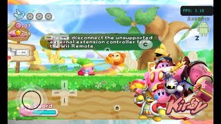 Kirby's Return to Dream Android ' Fix Unsupport Controller and Tutorial Play Game Kirby android'