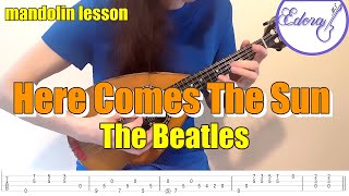 HERE COMES THE SUN - Mandolin Tutorial Teaser - The Beatles