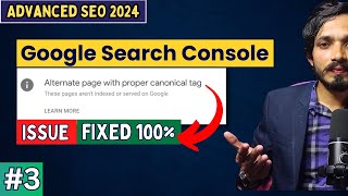 Solution ✅:  How to fix Alternate page with Proper Canonical Tag #part3