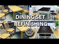 Kitchen Table Refinishing. 4-Steps DIY